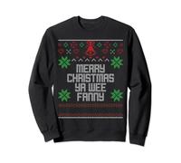Merry Christmas Wee Fanny Funny Scottish Slang Banter Sweatshirt