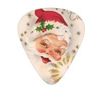 Merry Christmas Wishes Guitar Plectrums 12 Pieces For Ukulele Bass Instrument Accessories