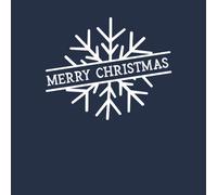 Merry Christmas Women's Christmas T-Shirt - Navy - L