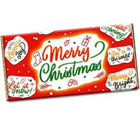 Merry Christmas Xmas Chocolate Bar Wrapper Novelty Gift For Dad Mom Husband Son #CH-403 [Chocolate Bar not included]