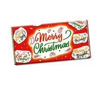 Merry Christmas Xmas Chocolate Bar Wrapper Novelty Gift For Dad Mom Husband Son CH-403 (without chocolate)