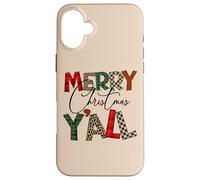Merry Christmas Y’ALL | Funny Southern Holiday Case for iPhone 16 Plus