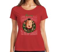 Merry Christmas Ya Filthy Animal Kevin McCallister - Home Alone Christmas Xmas Women's T-Shirt, red, L