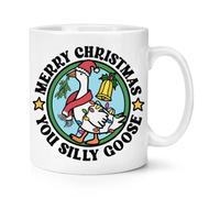 Merry Christmas You Silly Goose 10oz Mug Cup Funny Joke