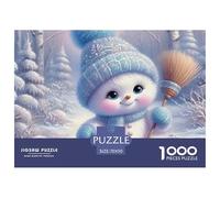 Merry Christmasjigsaw Puzzle Christmas Adult 1000 Piece Challenge, Challenging Puzzle Games, Creative Christmas Toy Gifts for Boys/Girls, Adults And Kids Age 12+ 70x50cm/1000pcs