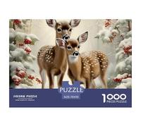 Merry Christmasjigsaw Puzzle Christmas Adult 1000 Piece Challenge, Impossible Hard Challenging Puzzle, Unique Christmas Toy Gifts for Boys/Girls, Adults And Kids Age 12+ 70x50cm/1000pcs