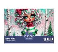 Merry Christmasjigsaw Puzzle Christmas Adult 1000 Piece Challenge, Impossible Hard Challenging Puzzle, Creative Christmas Toy Gifts for Boys/Girls, Adults And Kids Age 14+ 38x26cm/1000pcs