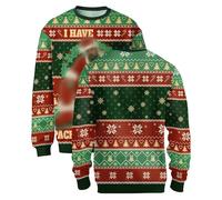 Merry Chrithmith Ugly Sweater - Ugly Christmas Sweaters -Well Happy Birthday Jesus Xmas Sweater - Knitted Xmas Sweater, Barry Ugly Sweater, XL