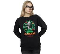 Merry Clarkmas Sweatshirt National Lampoon's Christmas Vacation Black L