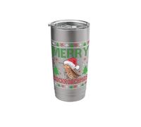 Merry Cockroachmas Ugly Christmas Funny Cockroach Xmas Stainless Steel Insulated Tumbler