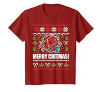 MERRY CRITMAS Role Playing Game RPG Dice Ugly Christmas Meme T-Shirt