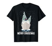 Merry Cruisemas Christmas Cruise Caribbean Bahamas T-Shirt