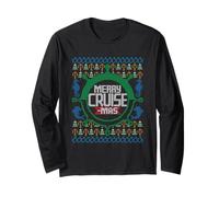 Merry Cruisemas Christmas Holiday Cruise Ship Vacation Long Sleeve T-Shirt