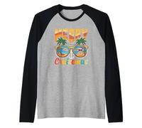 Merry Cruisemas Tropical Christmas Cruise Vacation Raglan Baseball Tee