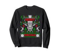 Merry Discmas Disc Golf Ugly Christmas Sweater Party Sweatshirt