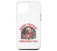 Merry Frickin Christmas Yall Cute Puppy Xmas Holiday Case for iPhone 12 Pro Max