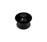 Merry Gothmas Skeleton Santa Dead Tree Goth Christmas PopSockets Adhesive PopGrip