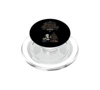 Merry Gothmas Skeleton Santa Dead Tree Goth Christmas PopSockets PopGrip for MagSafe