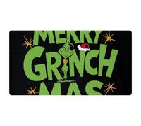 Merry Grinch Mas Non-Slip Kitchen Bath Mat, Oil-Proof Water Absorbent Floor Rug
