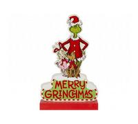 Merry Grinchmas Standing Christmas Plaque