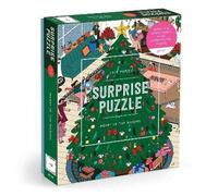 Galison - 1000-Piece Jigsaw Puzzle - Merry In the Making - Holiday Party Surprise Illustration