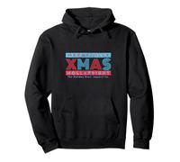 Merry Jolly Xmas Holly Bright Christmas Design Pullover Hoodie
