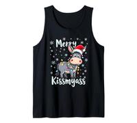 Merry KissMyAss Humorous Holiday Tank Top