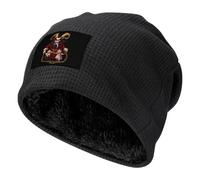 Merry Krampus Beanie Hat Thick Warm Skull Cap Soft Ski Hat for Men Women