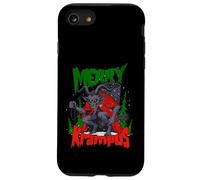 Merry Krampus Holiday Design Creepy Christmas Monster Case for iPhone SE (2020) / 7/8