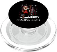 Merry Krampus Night Scary Christmas Krampusnacht Santa Claus PopSockets PopGrip for MagSafe