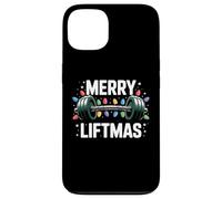 Merry Liftmas Funny Gym Christmas Barbell Fitness Workout Case for iPhone 13