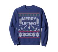Merry Liftmas Ugly Christmas Sweater for Bodybuilders XMas Sweatshirt