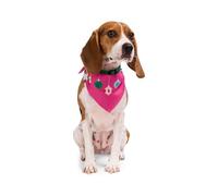 Merry Makings Ornament Bandana for Pets Large/X-Large Pink