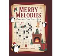 Merry Melodies: A Christmas Carol Puzzle Book: A Coloring Journey Into the Dark
