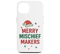 Merry Mischief Makers Santa Hat Christmas Holiday Case for iPhone 13