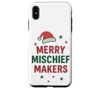 Merry Mischief Makers Santa Hat Christmas Holiday Case for iPhone XS Max