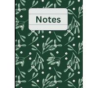 Merry Mistletoe Notebook: Festive Mistletoe Pattern with120 Lined Pages of Holiday Magic - Great Stocking Stuffer for Kids & Adults