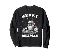 Merry Mixmas Funny Christmas DJ Music Party EDM Sweatshirt