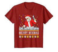 Merry Mixmas Ugly Christmas Apparel Gift for DJ mixer T-Shirt