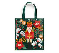 Galison Merry Nutcracker Reusable Shopping Bag