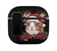 Merry Pigmas Guinea Pig Case Compatible with AirPods 4 Hard Earphone Case Protective Cover