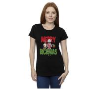 Merry Rickmas Cotton T-Shirt Rick & Morty Black L