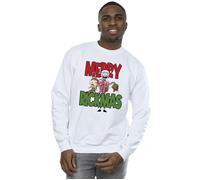 Merry Rickmas Sweatshirt Rick & Morty White XXL