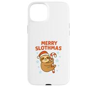 Merry Slothmas Kids Christmas Sloth Design Case for iPhone 15 Plus