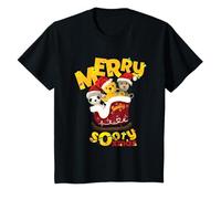 Merry Sooty Xmas Christmas Sleigh Kids T-Shirt
