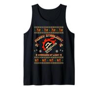 Merry Starlights Warriors of Light - Christmas Gunbreaker Tank Top