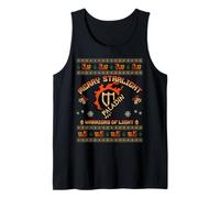 Merry Starlights Warriors of Light - Christmas Paladin Tank Top