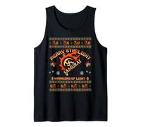 Merry Starlights Warriors of Light - Christmas Samurai Tank Top