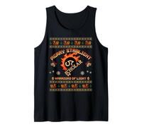 Merry Starlights Warriors of Light - Christmas Scholar Tank Top