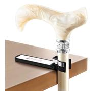 Merry Sticks Walking Cane Holder, Smart Reflective Cane Holder Clip for Table, Walking Stick Accessories for Senior, Portable, Foldable, and Convenient